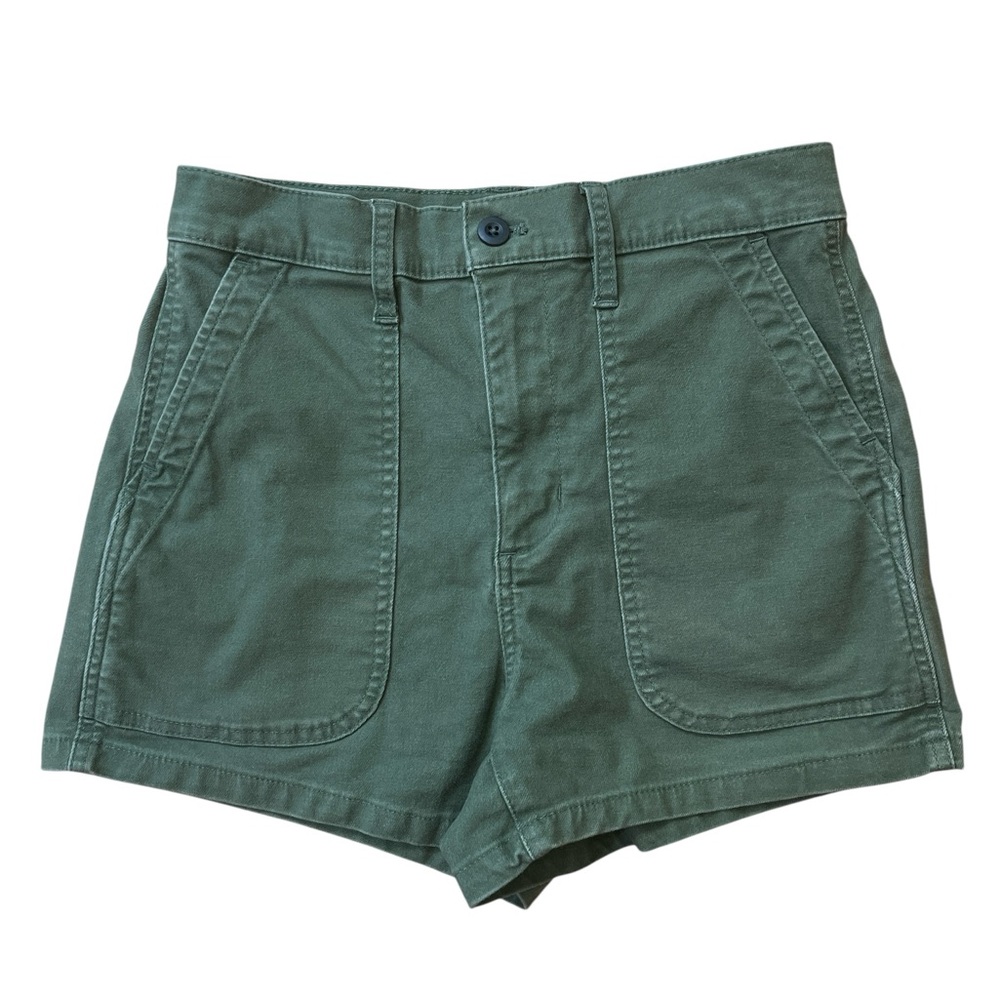 Madewell Green Women's Cargo Shorts